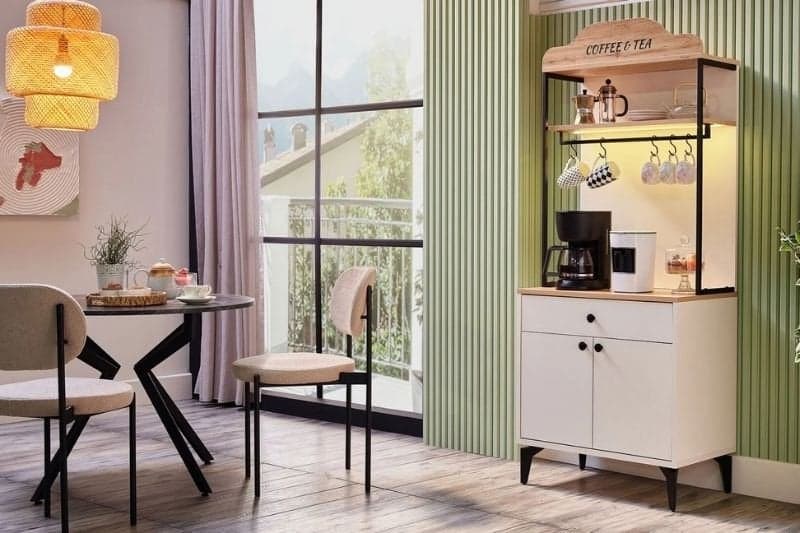 Bahçe ve Teras Kahve Köşesi Dekorasyonu